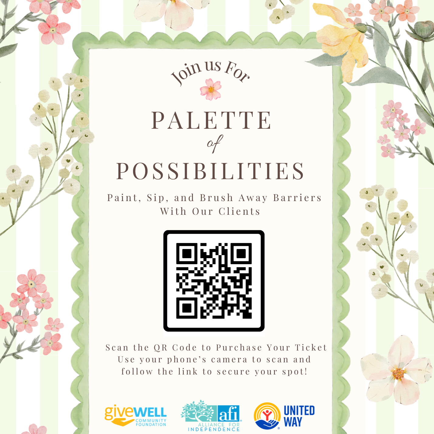 Palette of Possibilities Paint & Sip - logo